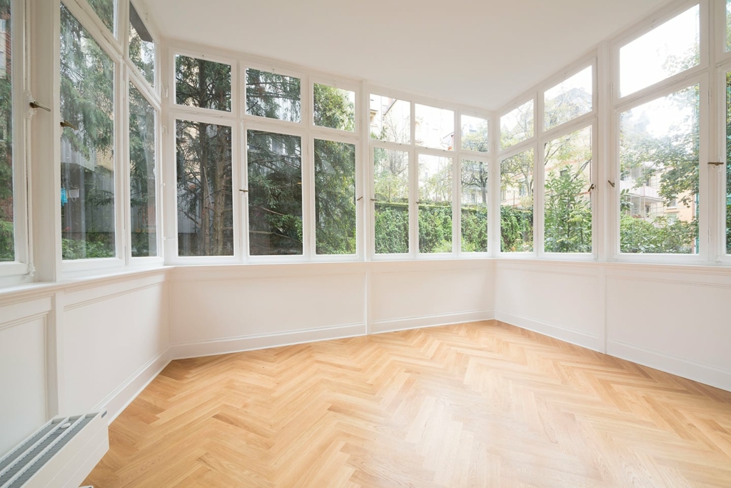 Altbauwohnung Olgastraße: Wintergarten