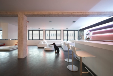 Innenstadt-Loft Kronenstraße: Bodenbelag Reaktionsharz