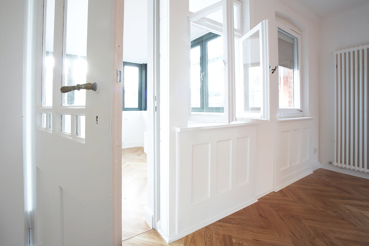 Referenz Dachgeschoss-Wohnung Rötestraße: Loggia