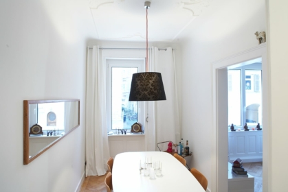 Referenz Altbau-Wohnung Strohbergstraße: Esszimmer