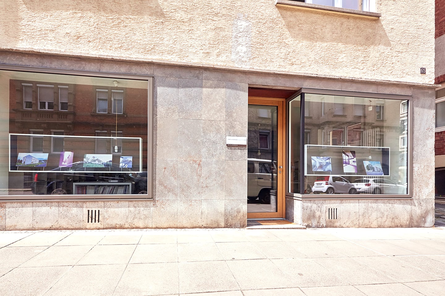 Büro Stuttgart-West: Schaufenster