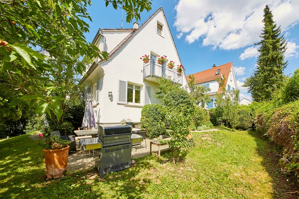 Einfamilienhaus Bad Cannstatt: Impressionen Terrasse