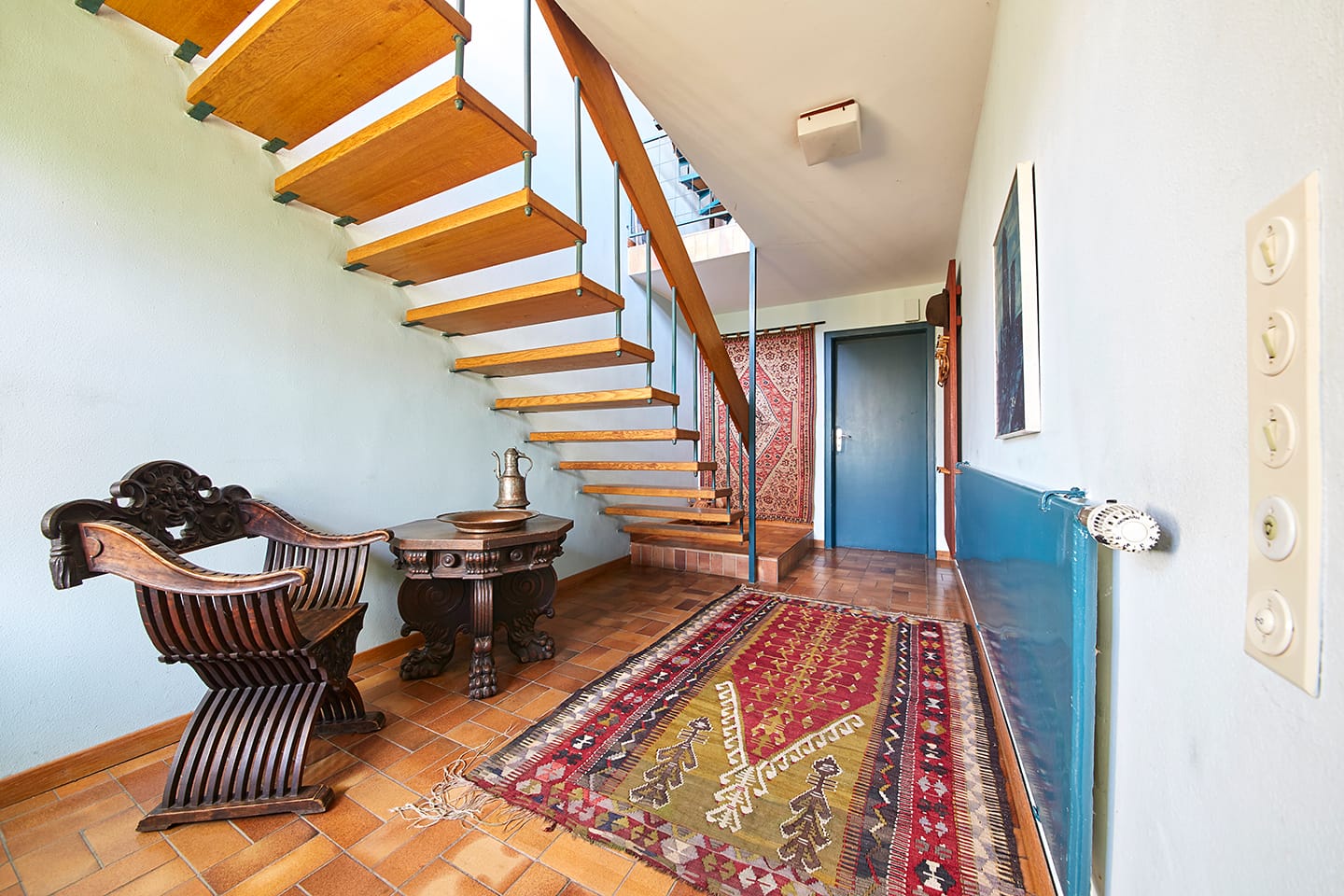 Einfamilienhaus Leonberg: Treppe im Gartengeschoss