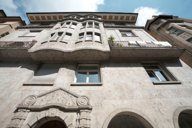 Mehrfamilienhaus Bismarckstraße: Balkone