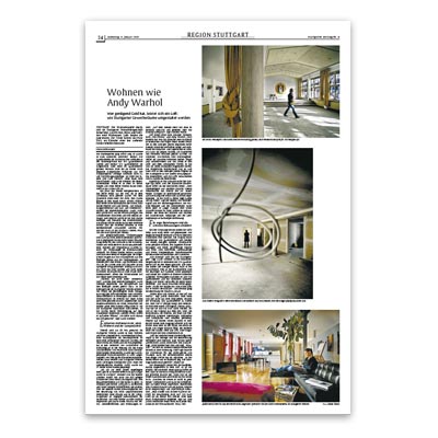 Reportage aus der Stuttgarter Zeitung