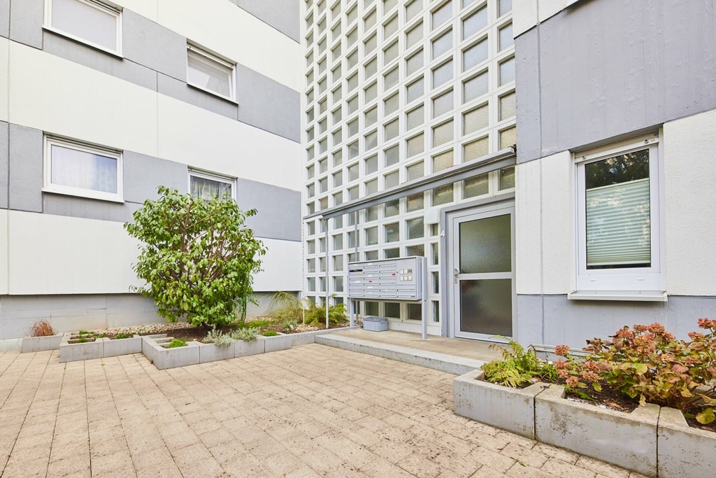Mehrfamilienhaus Freiligrathstraße: Eingang