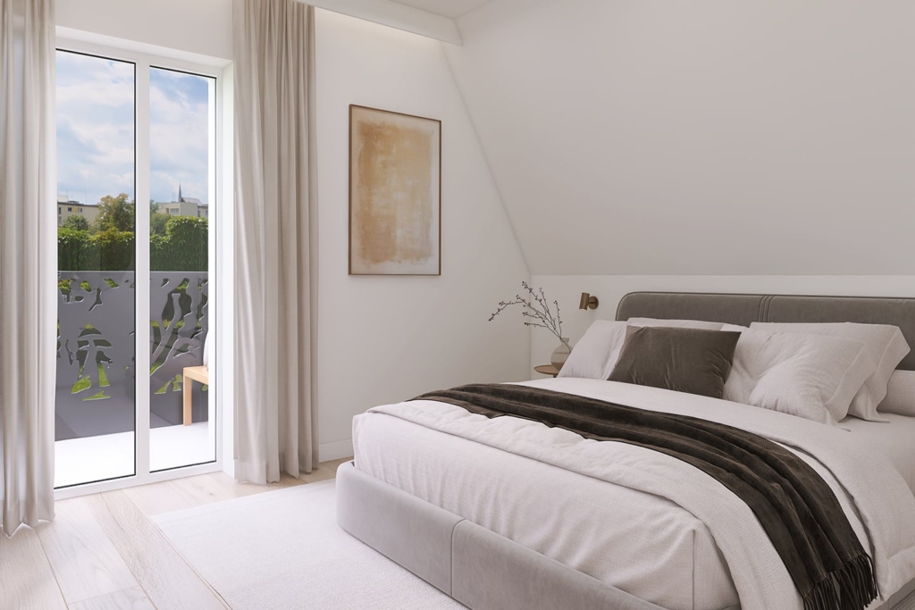 Unverbindliche Visualisierung: Wohnung Dachgeschoss