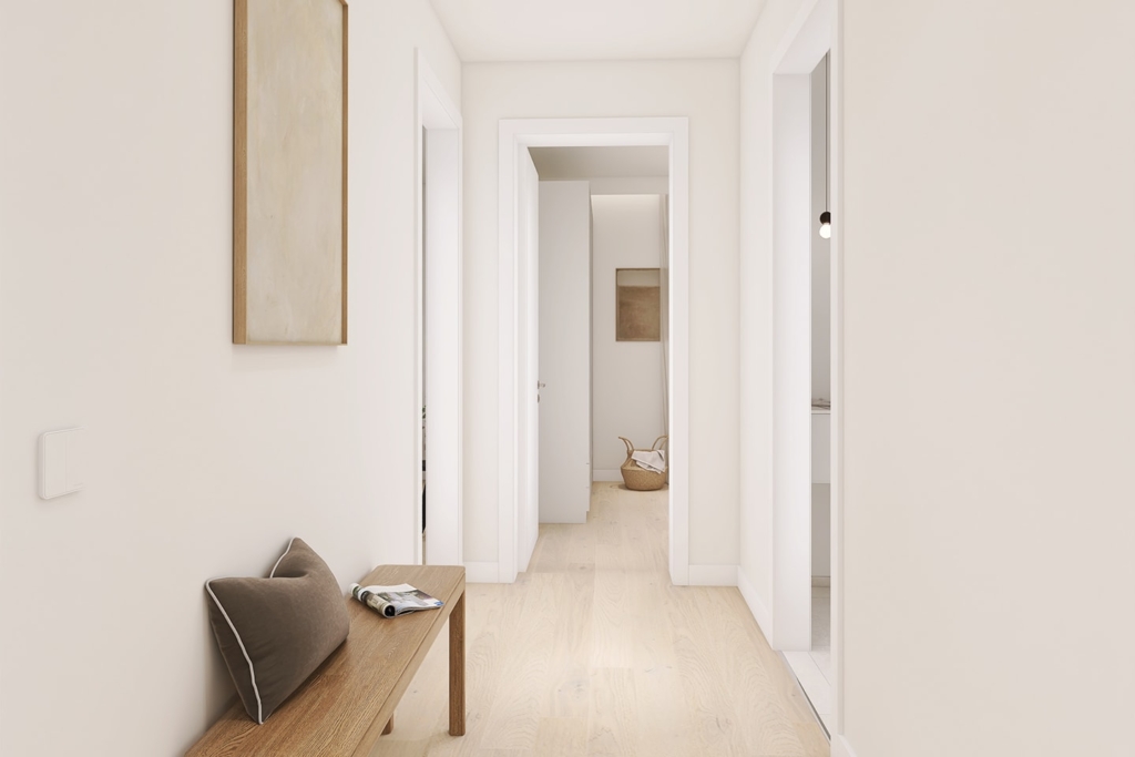 Unverbindliche Visualisierung: Wohnung Gartengeschoss