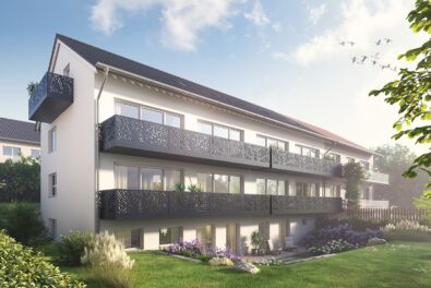 Unverbindliche Visualisierung: Mehrfamilienhaus Salzäckerstraße