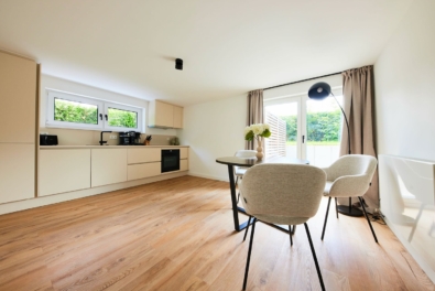 Behringstraße: Sanierung und Innenausbau im Gartengeschoss