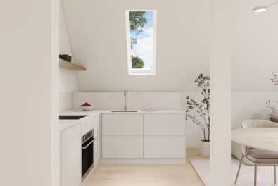 Unverbindliche Visualisierung: Wohnung Dachgeschoss links