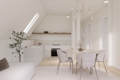 Unverbindliche Visualisierung: Wohnung Dachgeschoss rechts