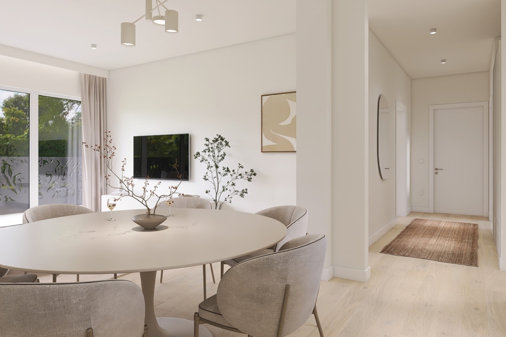 Unverbindliche Visualisierung: Wohnung Hochparterre