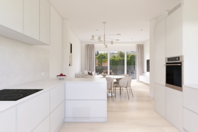 Unverbindliche Visualisierung: Wohnung Hochparterre