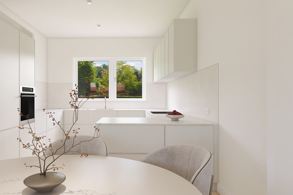 Unverbindliche Visualisierung: Maisonette-Wohnung Obergeschoss links