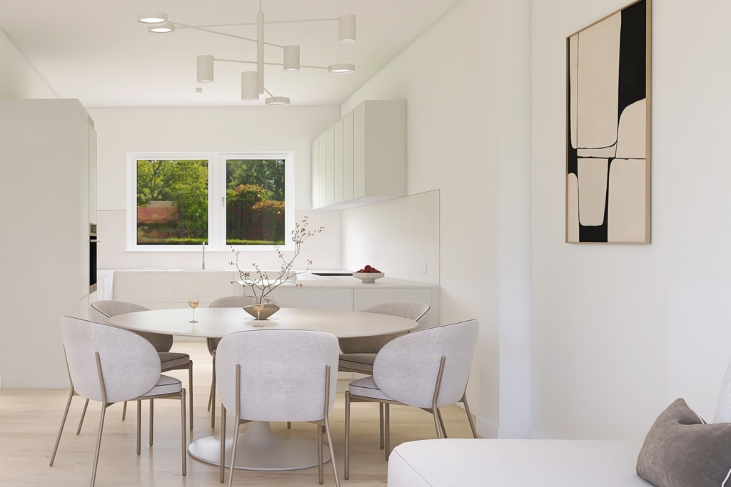Unverbindliche Visualisierung: Maisonette-Wohnung Obergeschoss links
