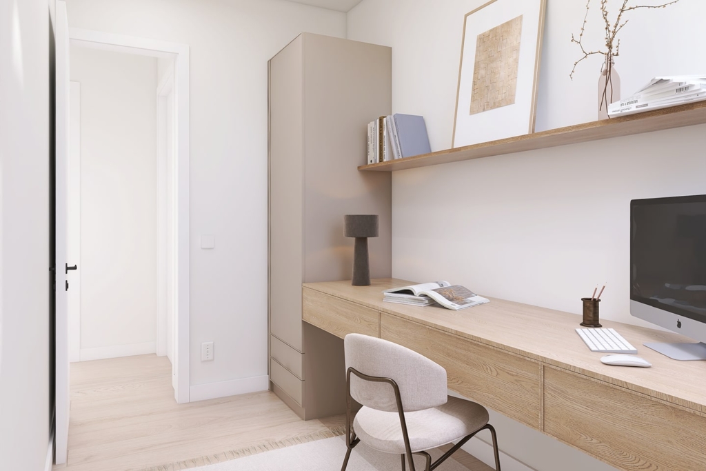 Unverbindliche Visualisierung: Maisonette-Wohnung Obergeschoss rechts