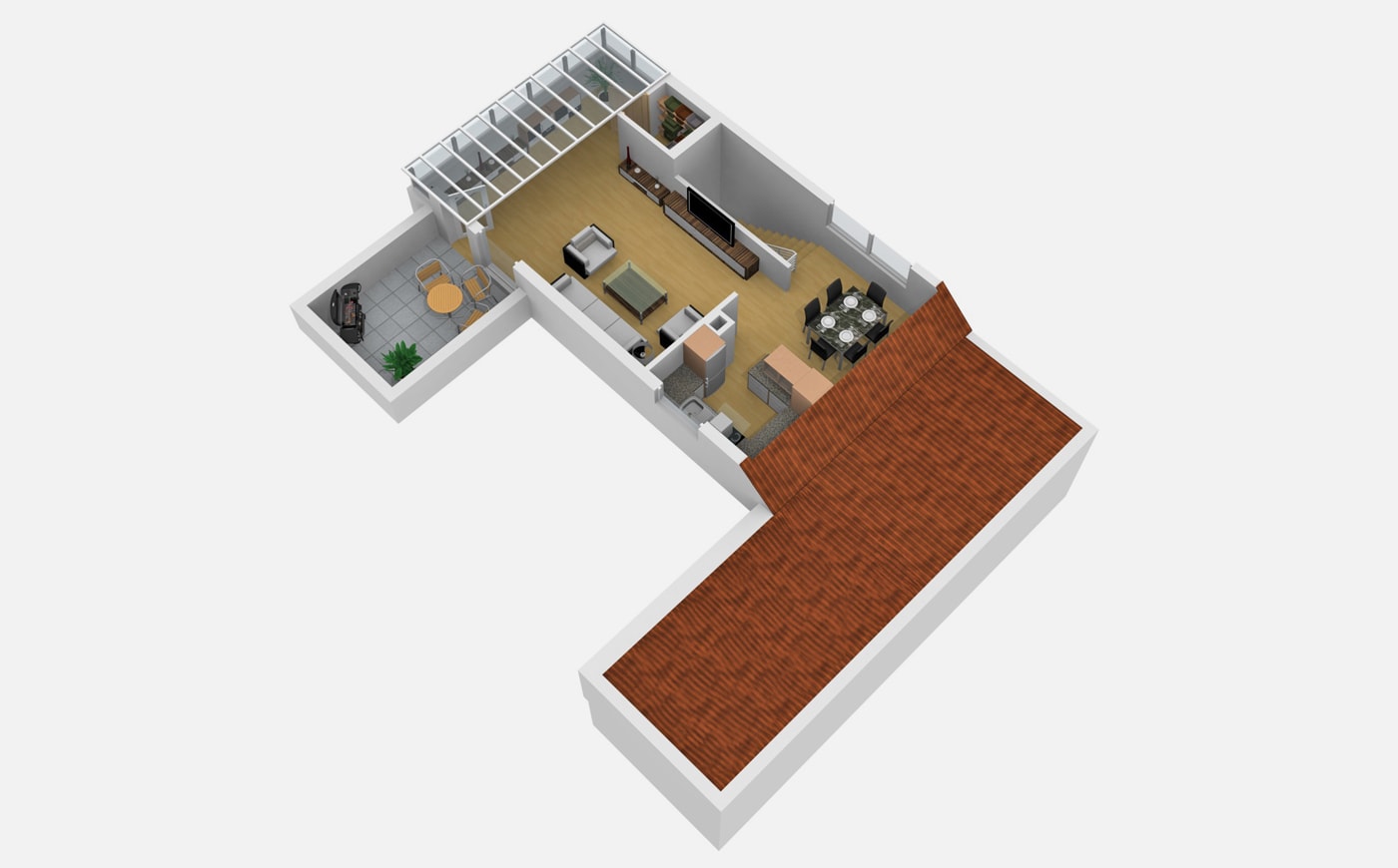 Einfamilienhaus Herdweg 94B: Grundriss Obergeschoss