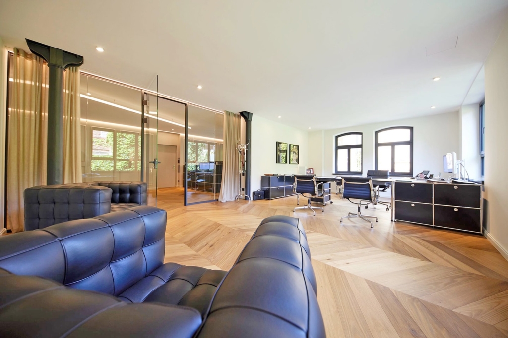 Impressionen Innenausbau Loft-Bürofläche