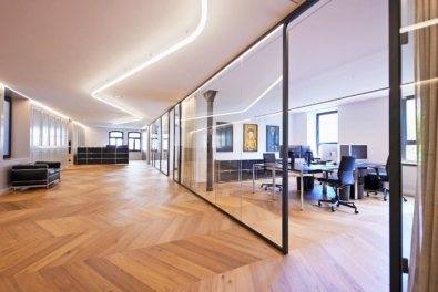 Impressionen Innenausbau Loft-Bürofläche